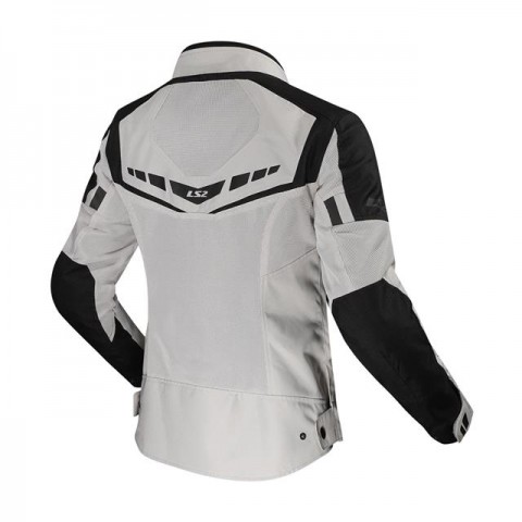 Ls2 Blade Aır Yazlık Mont Siyah - Gri X-LARGE