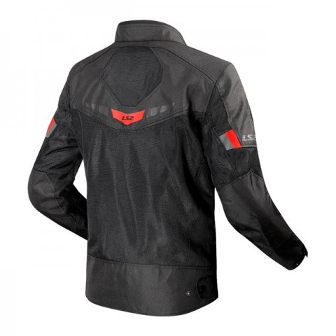 Ls2 Blade Aır Yazlık Mont Siyah - Kırmızı SMALL