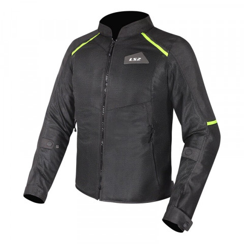 Ls2 Breeze Mont Siyah-neon Sarı