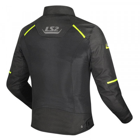 Ls2 Breeze Mont Siyah-neon Sarı