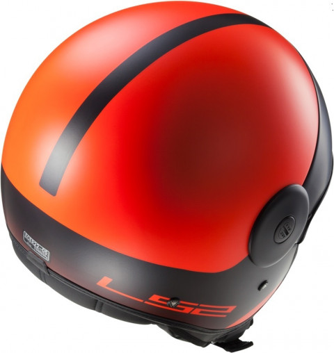 Ls2 Cabrıo Yarım Kask Mat Turuncu