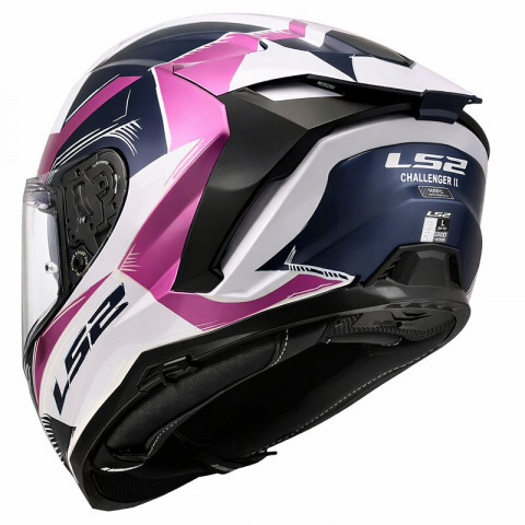 Ls2 Challenger 2 Flaman Lavanta Kask
