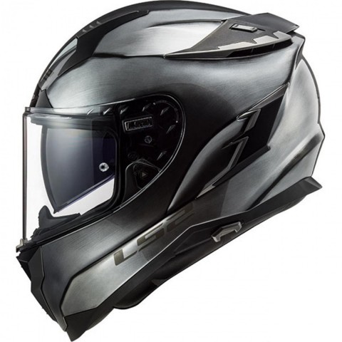 Ls2 Challenger Jeans Kapalı Kask Tıtanıum