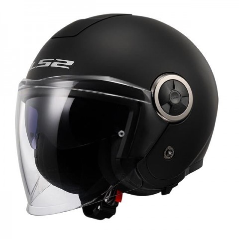 Ls2 Classy Yarım Kask Mat Siyah SMALL