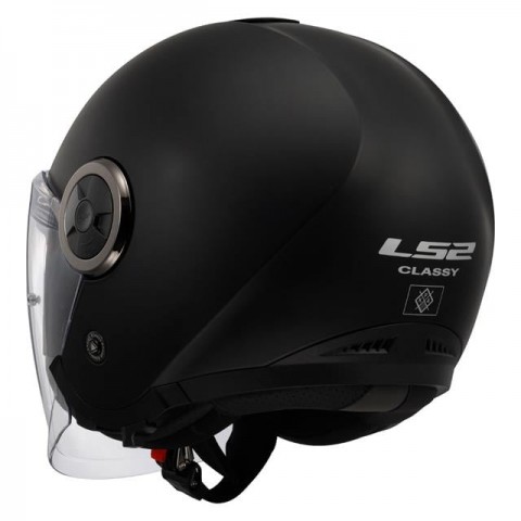 Ls2 Classy Yarım Kask Mat Siyah SMALL