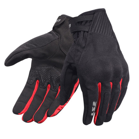 Ls2 Dart 2 Evo Yazlık Eldiven Siyah Kırmızı