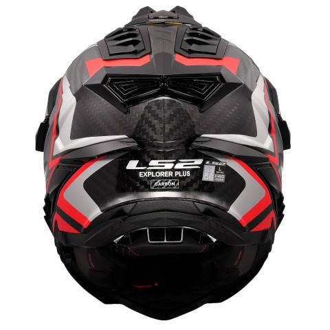 Ls2 Explorer C Karbon Frontıer 2 Kırmızı Kask