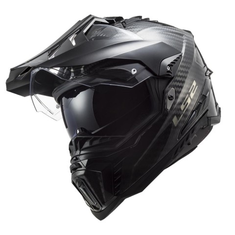Ls2 Explorer C Karbon Siyah Kapalı Kask