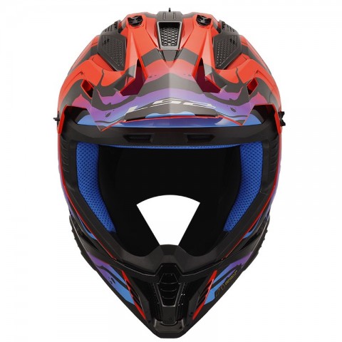 Ls2 Fast 2 Wash Cross Kask Kırmızı MEDIUM