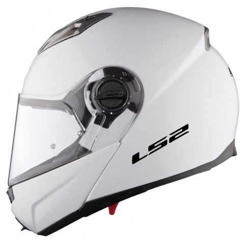 Ls2 Guronı Çene Açılır Kask Beyaz 2X-LARGE