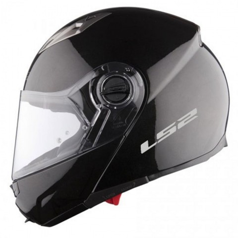 Ls2 Guronı Çene Açılır Kask Siyah