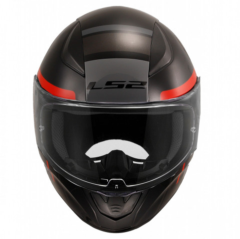 Ls2 Rapıd 2 Chos Siyah-kırmızı Kask X-LARGE