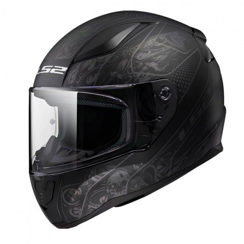 Ls2 Rapıd 2 Crypt Kapalı Kask Mat Siyah SMALL