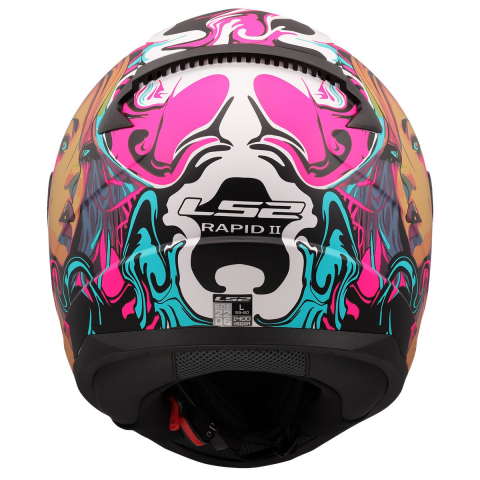 Ls2 Rapıd 2 Cyberg Kapalı Kask Mat Mor