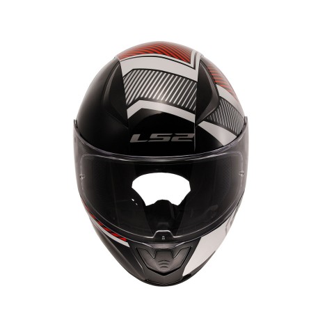 Ls2 Rapıd 2 Extra Kapalı Kask Beyaz - Kırmızı