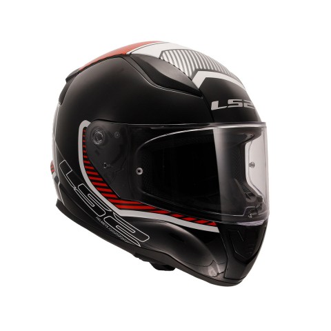 Ls2 Rapıd 2 Extra Kapalı Kask Beyaz - Kırmızı