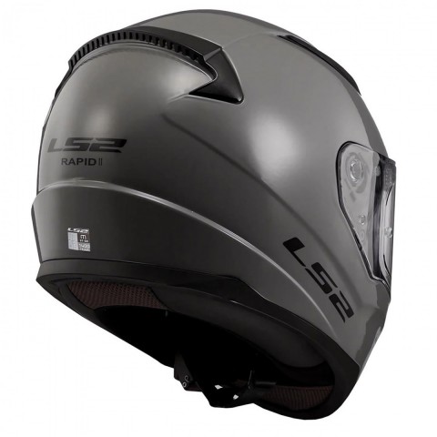 Ls2 Rapıd 2 Kapalı Kask Nardo Gri X-SMALL