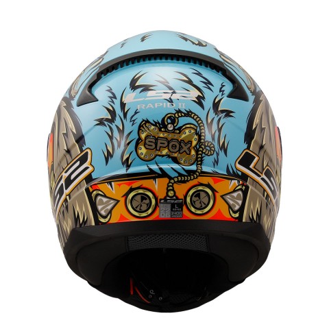 Ls2 Rapıd 2 Neo Kapalı Kask Mavi-mor