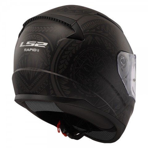 Ls2 Rapıd 2 Takaroa Kapalı Kask Mat Siyah SMALL