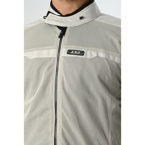 Ls2 Rıva Yazlık Mont Gri - Siyah