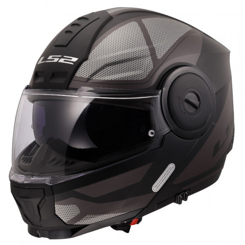 Ls2 Scope 2 Çene Açılır Kask Axıs Mat Siyah-tıtanıum