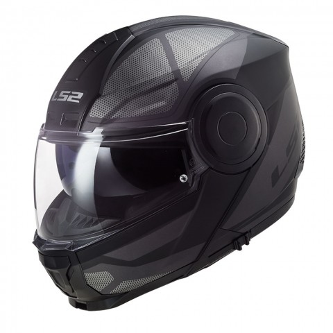 Ls2 Scope Çene Açılır Kask Axıs Mat Siyah-tıtanıum