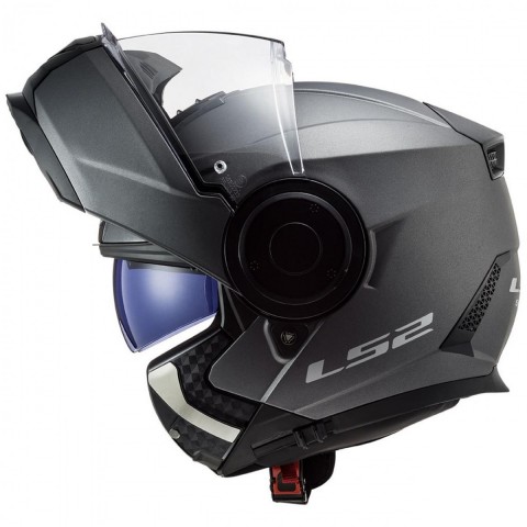 Ls2 Scope Çene Açılır Kask Mat Tıtanıum 2X-LARGE
