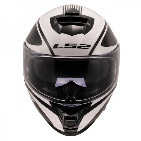 Ls2 Storm 2 Kapalı Kask Dodger Mat Siyah Beyaz