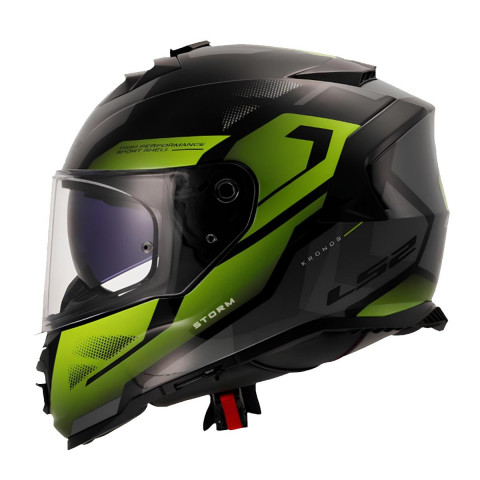 Ls2 Storm 2 Kronos Sarı-gri Kask