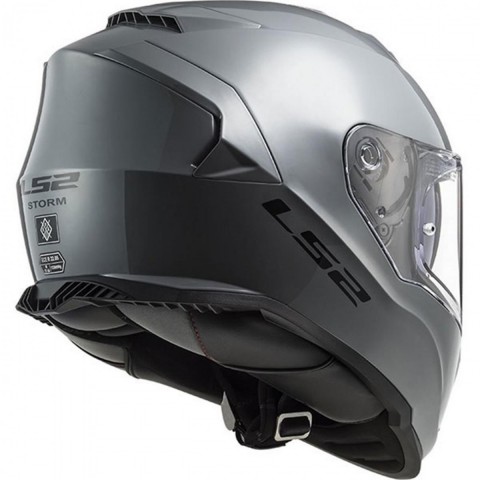 Ls2 Storm Kapalı Kask Nardo Gri