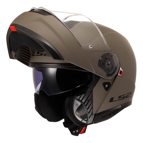 Ls2 Strobe 2 Çene Açılır Kask Mat Kum