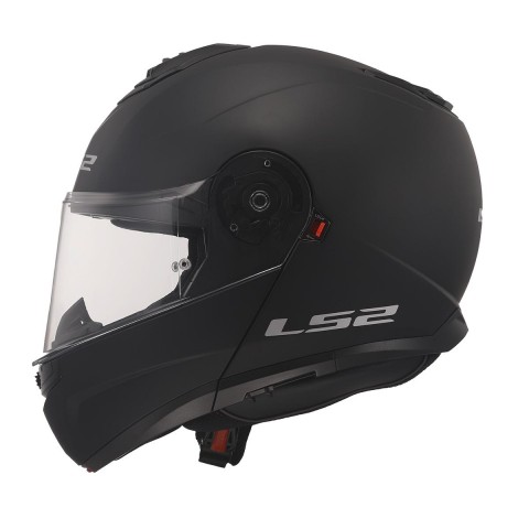 Ls2 Strobe 2 Çene Açılır Kask Mat Siyah