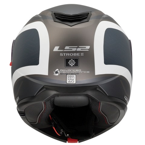 Ls2 Strobe 2 Vıctory Mat Gri-mavi-kum Kask