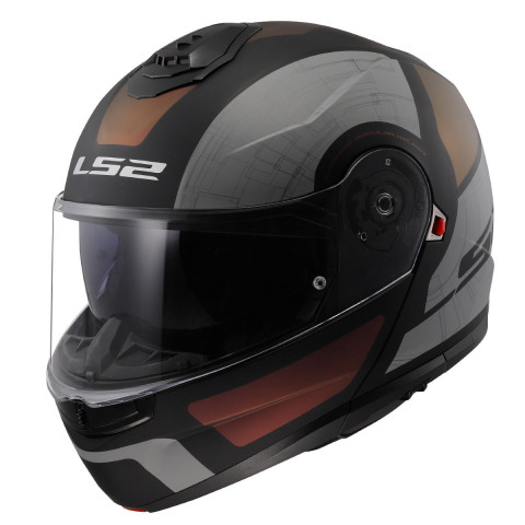 Ls2 Strobe 2 Orıon Mat Siyah-mor-mavi Kask