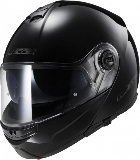 Ls2 Strobe Çene Açılır Kask Siyah