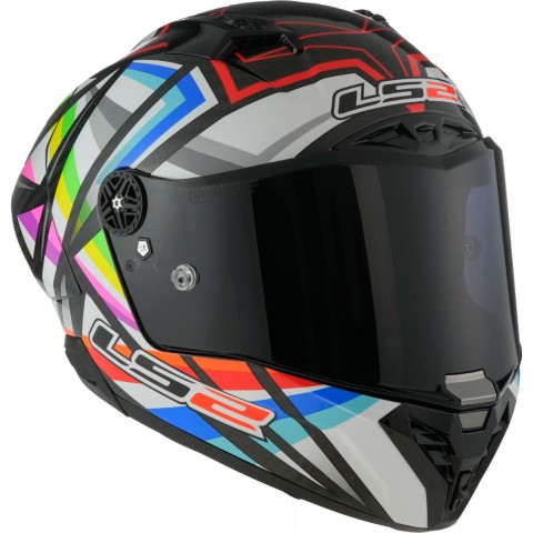 Ls2 Thunder Karbon Gp Aero Flash Kapalı Kask Siyah