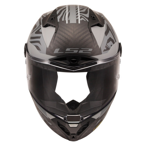 Ls2 Thunder Karbon Gp Aero Polar Siyah Kask
