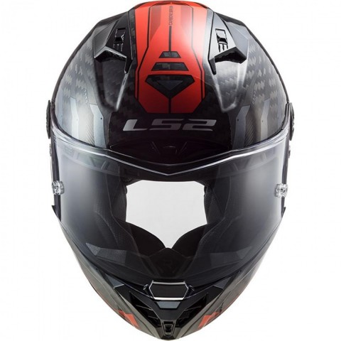 Ls2 Thunder Sputnık Kapalı Kask Metal Kırmızı