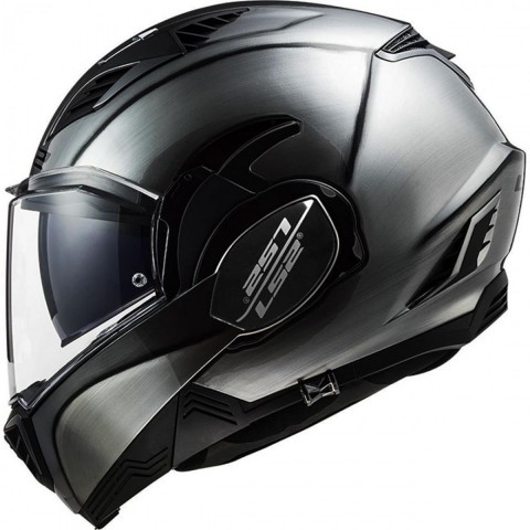 Ls2 Valıant 2 Jeans Çene Açılır Kask Tıtanıum SMALL