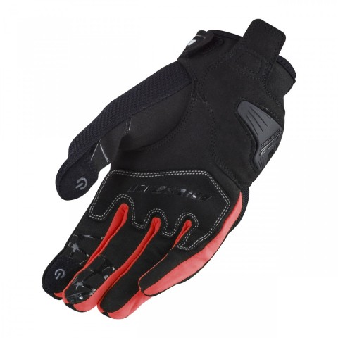 Ls2 Yazlık Eldiven Dart 2 Siyah Kırmızı