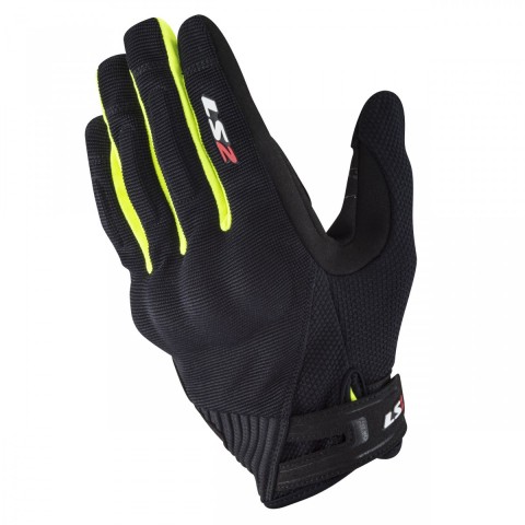 Ls2 Yazlık Eldiven Dart 2 Siyah Neon Sarı