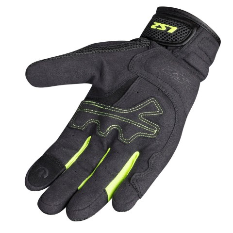 Ls2 Yazlık Eldiven Kubra Siyah Antrasit Neon Sarı X-LARGE