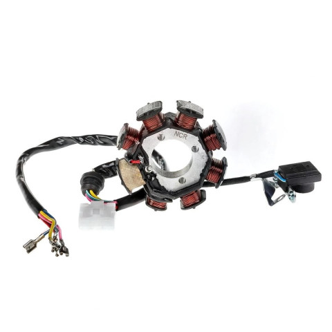 Mondıal Cg125 Statör 8 Li Kalın Agk125 5 Kablo (1pembe 1 Mavi 1 Yeşil 1 Sarı 1 Siyah)