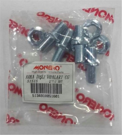 Monero Arka Dişli Montaj Vida Seti Mondıal Cg 125 Agk 125  Vitesli