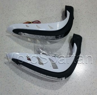 Monero Elcik Koruma Takımı Ledli Beyaz Yamaha Ybr 125 K Esd Pulsar Ns 200 Ktm Duke 200 Cg Agk