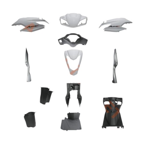 Monero Kaporta Set Beyaz Honda Actıva S125 2019-2021