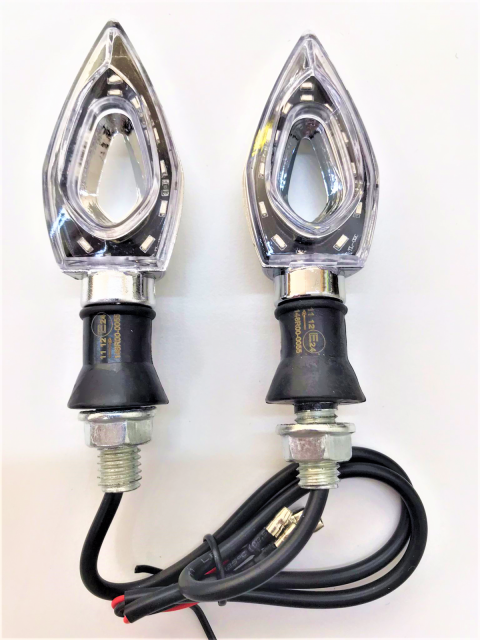 Monero Led Sinyal Takımı Rt-072 Krom E Belgeli Sarı Işık