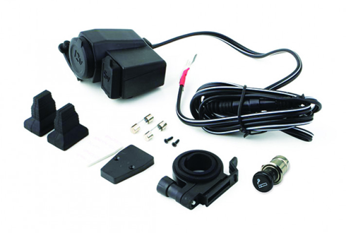 Motosiklet Çakmaklık & İkili Usb Şarj Soketi Su Geçirmez Wupp 4