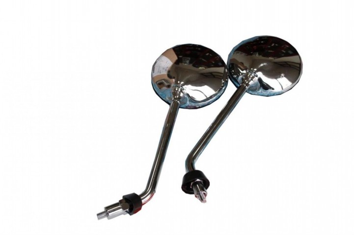 Motospartan Ayna 8mm Krom - Nikel Yuvarlak Pıaggıo Vespa Oem