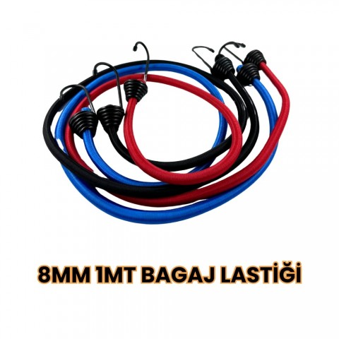 Motospartan Bagaj Lastiği 8mm 100cm